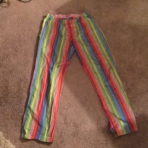 Pajama pants.